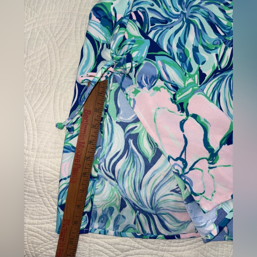 Lilly Pulitzer XL Floral Sleeveless Top - Picture 6 of 6